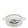 Round Baking Dish With Handles, 25.5cm - Virgin's Bower (Clemantis) -Kitchen Appliances Sale 1BOGPOM8551 001