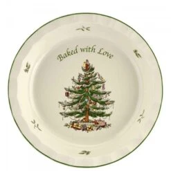 Spode Sculpted Pie Dish, 25.5cm -Kitchen Appliances Sale 1CTRSPO7400 003 1