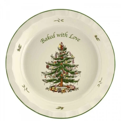 Spode Sculpted Pie Dish, 25.5cm -Kitchen Appliances Sale 1CTRSPO7400 003 1