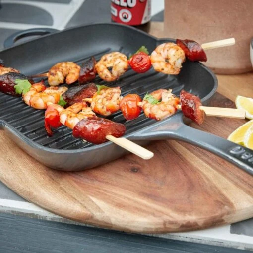 Denby Cast Iron Griddle Pan, 25cm, 1.6L -Kitchen Appliances Sale 1HLODEN0521 002