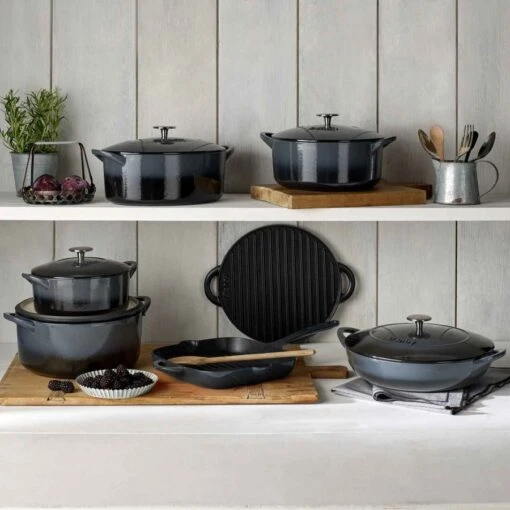 Denby Cast Iron Oval Casserole, 28x21cm, 4.2L -Kitchen Appliances Sale 1HLODEN0583 003