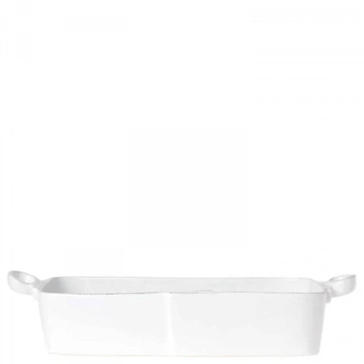 Rectangular Baker With Handles, 42x21cm, 2.6L - White -Kitchen Appliances Sale 1LAWVIE2653 001