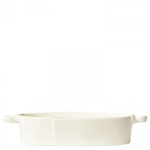 Oval Baker With Handles, 39.5cm - Linen -Kitchen Appliances Sale 1LLIVIE8100 001