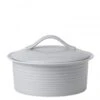 Royal Doulton Covered Casserole Dish, 24cm, 2.1L - Light Grey -Kitchen Appliances Sale 1MLGROD3700 001