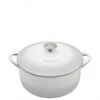 Denby Canvas - Cast Iron Round Casserole, 20cm, 2.4L -Kitchen Appliances Sale 1NACDEN0587 001