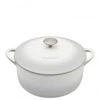 Denby Canvas - Cast Iron Round Casserole, 24cm, 4L -Kitchen Appliances Sale 1NACDEN0589 001