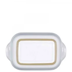 Denby Canvas - Rectangular Baker/Baking Dish, 21x13.5cm, 700ml - Small -Kitchen Appliances Sale 1NACDEN3400 003 1