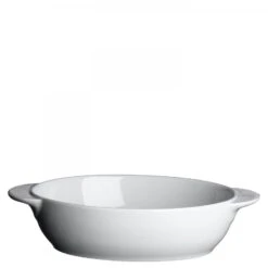 Denby Small Oval Dish/Baker With Handles, 22.5x14cm, 600ml -Kitchen Appliances Sale 1WHTDEN4050 002