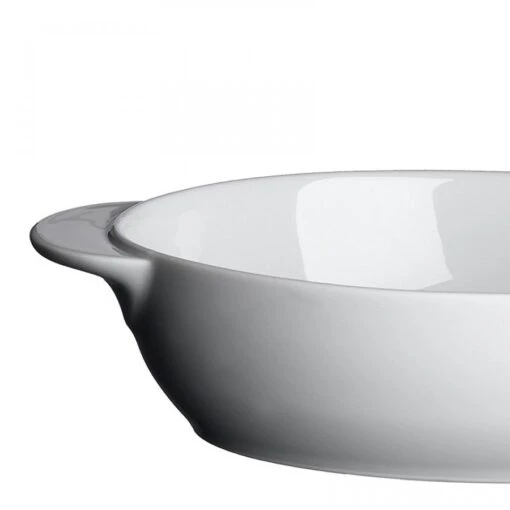 Denby Small Oval Dish/Baker With Handles, 22.5x14cm, 600ml -Kitchen Appliances Sale 1WHTDEN4050 003