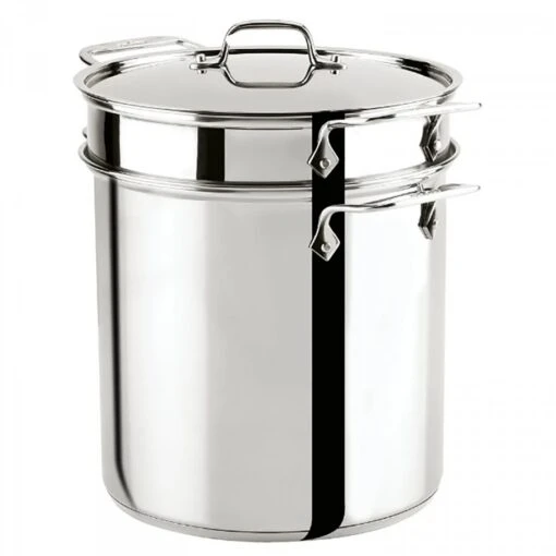 Stainless Steel Pasta Multi-Pot With Lid, 36cm -Kitchen Appliances Sale 7ACNALC5674 001