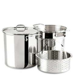 Stainless Steel Pasta Multi-Pot With Lid, 36cm -Kitchen Appliances Sale 7ACNALC5674 003