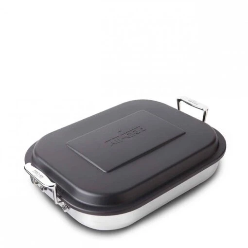 Stainless Steel Lasagna Pan/Baker With Plastic Lid, 35.5x28cm -Kitchen Appliances Sale 7ACNALC5994 001 4