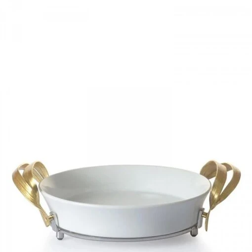 Porcelain Pie Dish With Stand, 26cm -Kitchen Appliances Sale 7ARAARM1242 001