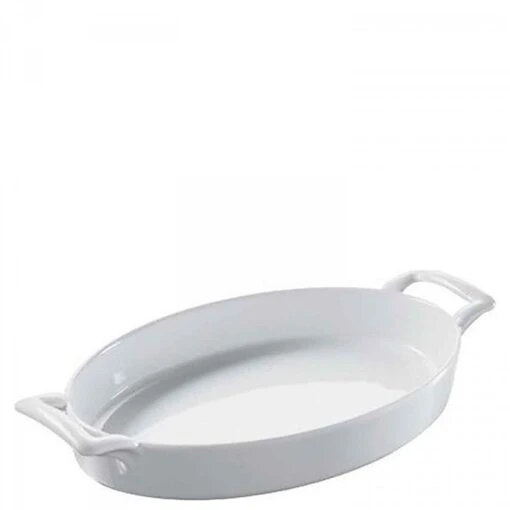 Oval Baking Dish, 28x19cm, 1L - White -Kitchen Appliances Sale 7BECREV6281 001