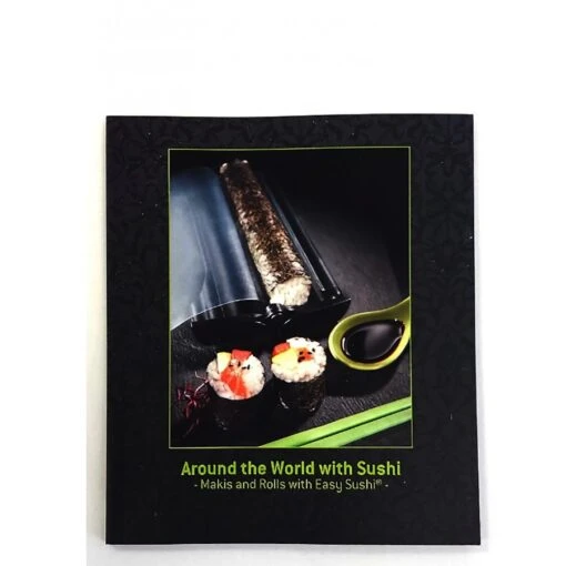 Easy Sushi Roller With Around The World With Sushi Recipe Book -Kitchen Appliances Sale 7BMMGWS1044 003 12