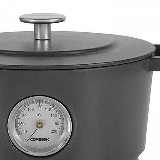 French/Dutch Oven With Thermometer, Cm, 4L - Grey -Kitchen Appliances Sale 7BRCGWS1351 002 9