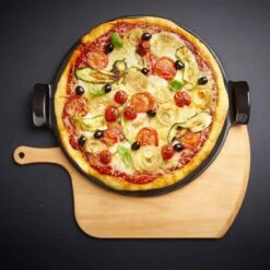 Emile Henry Fusain - 3 Piece Pizza Stone Set -Kitchen Appliances Sale 7BRCGWS1464 004 1