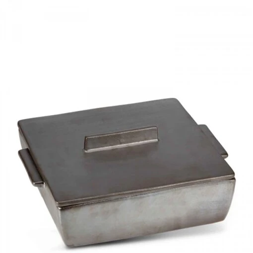 Rectangular Covered Casserole Dish, 27x24cm - Platinum -Kitchen Appliances Sale 7DUTDUT4003 002 1