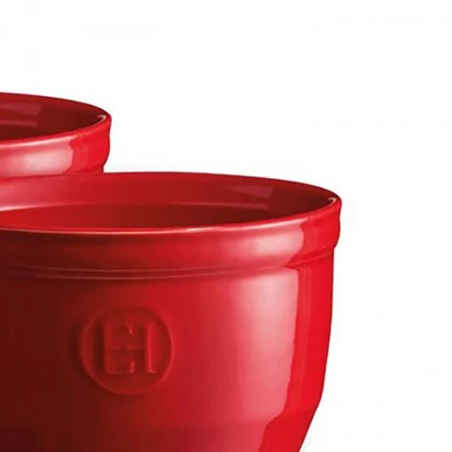 Emile Henry Grand Cru (Grenade) - Set/2 Ramekins, 9cm, 150ml - Red -Kitchen Appliances Sale 7EMHEMI4010 002 1