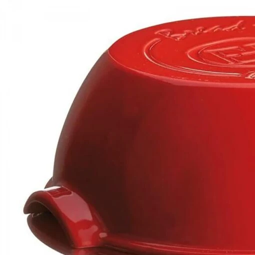 Emile Henry Grand Cru (Grenade) - Covered Round Bread/Loaf Baker, 30cm, 5.2L - Red -Kitchen Appliances Sale 7EMHEMI5507 002 1