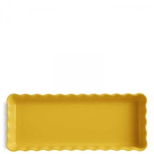 Emile Henry Provence - Rectangular Tart Dish, 36x15cm, 1.3L - Yellow -Kitchen Appliances Sale 7EMHEMI6034 003 2