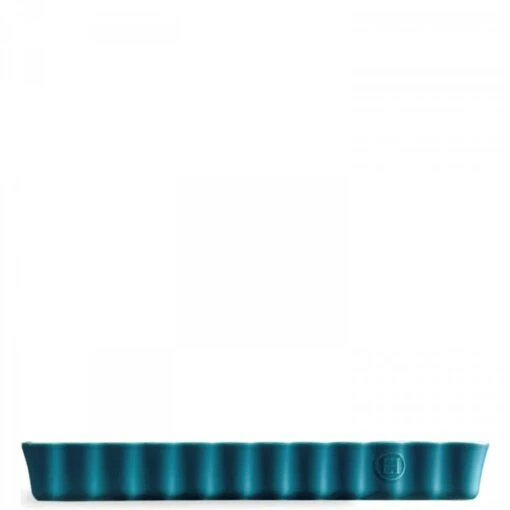 Emile Henry Calanque - Rectangular Tart Dish, 36x15cm, 1.3L - Blue -Kitchen Appliances Sale 7EMHEMI603A 002 2