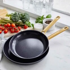 Greenpan 2 Piece Non-Stick Frying Pan Set - Black/Gold -Kitchen Appliances Sale 7GRPGRP2907 003