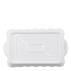 Small Rectangular Baker, 24.5x14.5cm, 945ml - White -Kitchen Appliances Sale 7ITAVIE2954 004