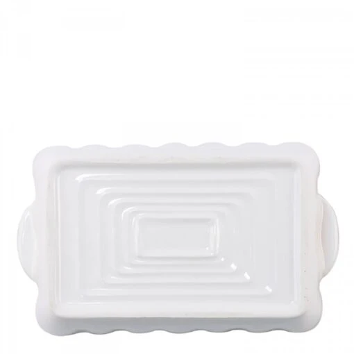 Small Rectangular Baker, 24.5x14.5cm, 945ml - White -Kitchen Appliances Sale 7ITAVIE2954 004