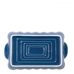 Small Rectangular Baker, 24.5x14.5cm, 945ml - Blue -Kitchen Appliances Sale 7ITAVIEB295 004