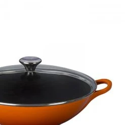 Le Creuset Cookware - Wok With Glass Lid, 32cm, 4.8L -Kitchen Appliances Sale 7LEFLEC0832 002 1