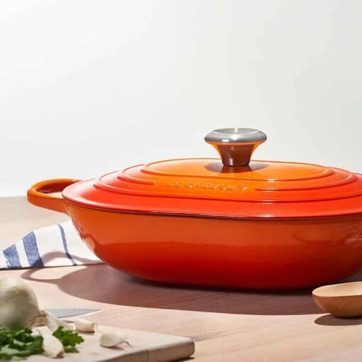 Le Creuset Cookware - Covered Oblong Casserole Dish, 40x24.5cm, 3.4L -Kitchen Appliances Sale 7LEFLEC2534 002