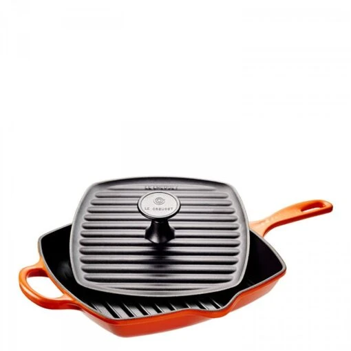 Le Creuset Cookware - 2 Piece Skillet Grill And Panini Press Set -Kitchen Appliances Sale 7LEFLEC4098 001 1