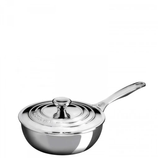 Le Creuset Saucier/Chef's Pan With Lid, 20cm, 1.9L -Kitchen Appliances Sale 7LSCLEC6120 001 2