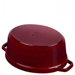 Staub Oval Cocotte Pot, 37.5x31cm, 5.5L - Bordeaux -Kitchen Appliances Sale 7ZWLGWS1015 003 1